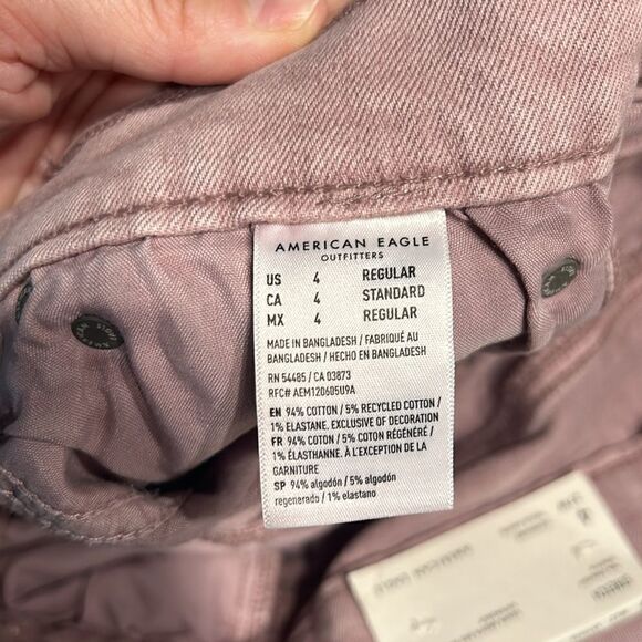 NWT American Eagle 90s straight  jeans size 4 - Picture 6 of 10